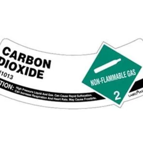 Shoulder Label, UN1013 Carbon Dioxide  Thumbnail