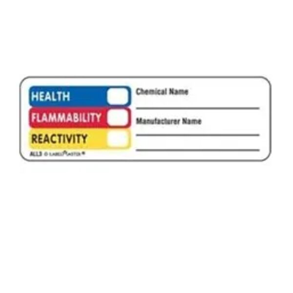 Hazcom (THIS®) Chemical Name Label, 3" x 1", Paper Thumbnail