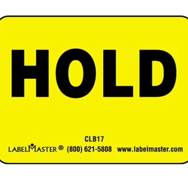 Hold Label Thumbnail