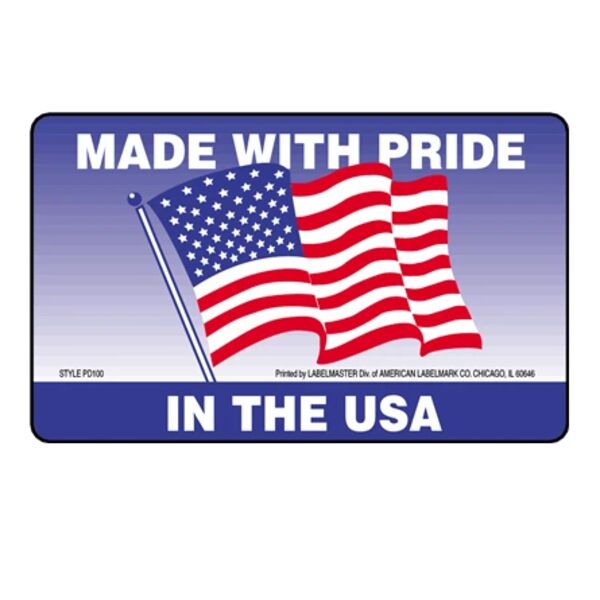 Made with Pride in the USA Labels Thumbnail