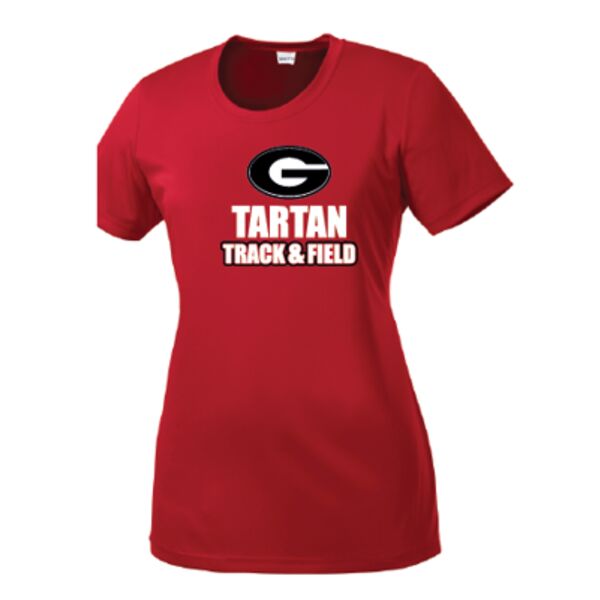LST350 GHS Track Sport-Tek® Ladies PosiCharge® Competitor™ Tee Thumbnail