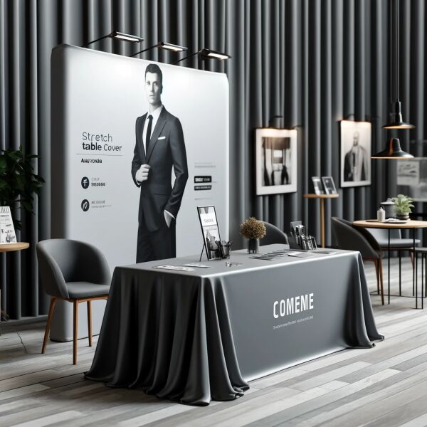 Standard Table Throw 6' (3-Sided Open Back) Thumbnail