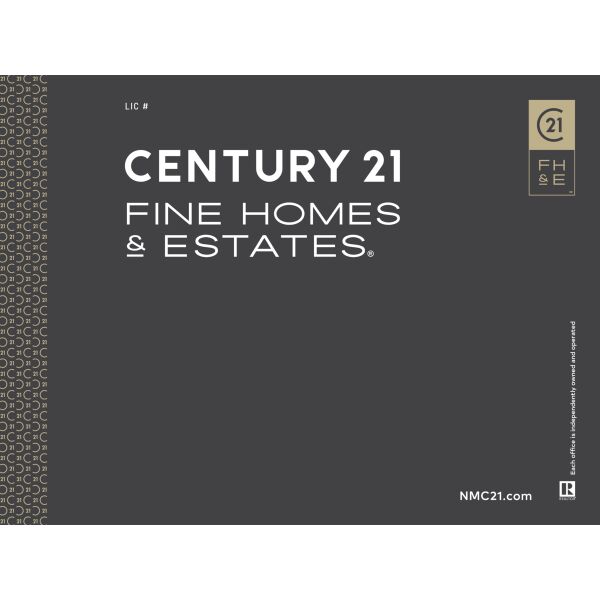 Century 21 18"x24" Standard For Sale Signs - Fine Homes & Estates Grey Thumbnail