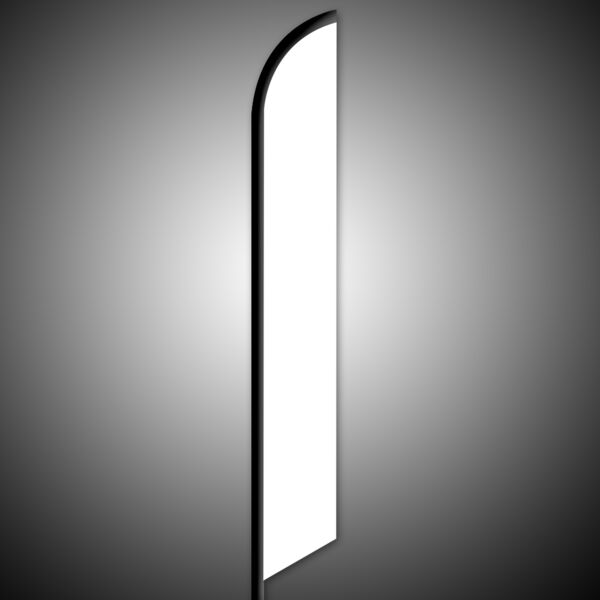 Angled Feather Flag - Single Sided - 18 ft. (X-Large) Thumbnail