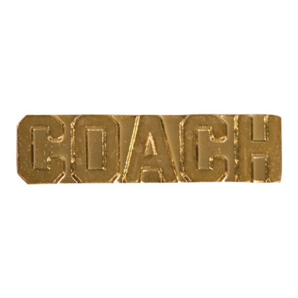 Coach Varsity Letterman Jacket Chenille Lapel Metal Pin Thumbnail