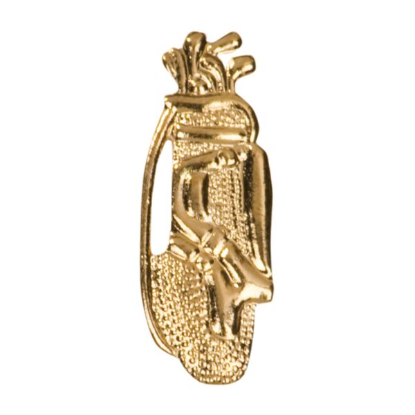 Golf Letterman Jacket Chenille Lapel Metal Pin Thumbnail