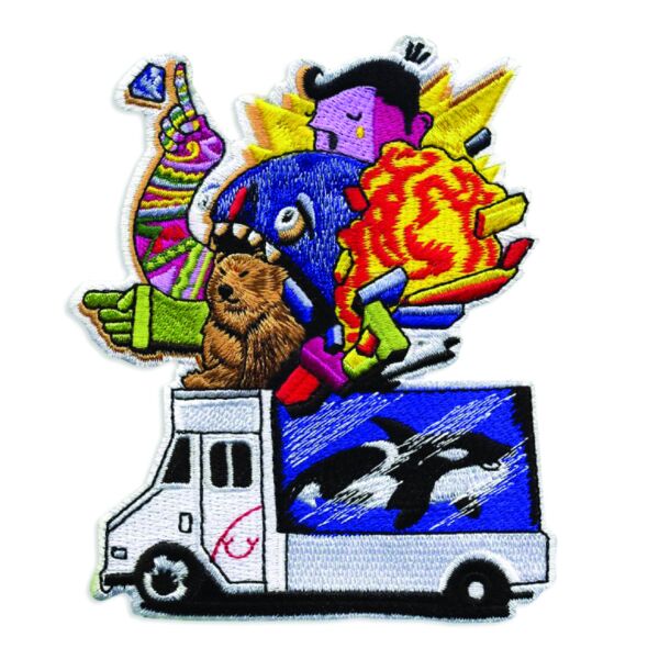 3.5" Custom Woven Patch Thumbnail