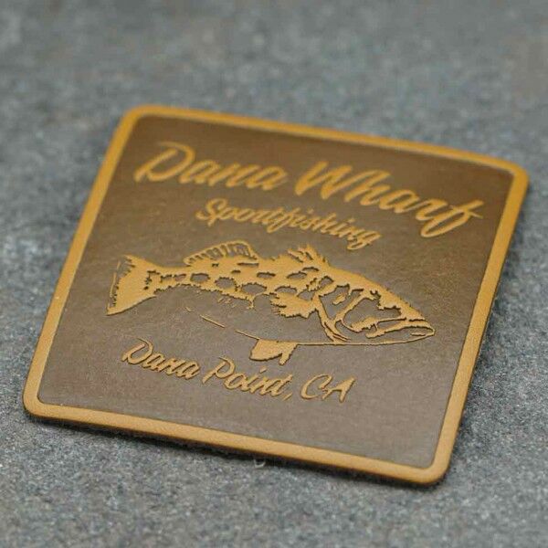 2" Custom Leather Patch Thumbnail