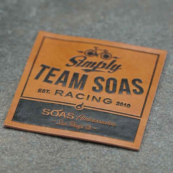 2.5" Custom Leather Patch Thumbnail