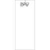Tension Fabric Stand - 36" x 90" - Single Sided Thumbnail