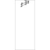 Tension Fabric Stand - 36" x 90" - Single Sided Thumbnail