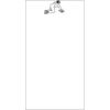 Tension Fabric Stand - 48" x 90" - Double Sided Thumbnail
