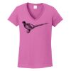 Ladies Heavy Cotton™ 100% Cotton V-Neck T-Shirt Thumbnail