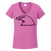 Ladies Heavy Cotton™ 100% Cotton V-Neck T-Shirt Thumbnail