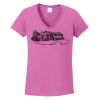 Ladies Heavy Cotton™ 100% Cotton V-Neck T-Shirt Thumbnail