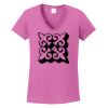 Ladies Heavy Cotton™ 100% Cotton V-Neck T-Shirt Thumbnail