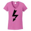 Ladies Heavy Cotton™ 100% Cotton V-Neck T-Shirt Thumbnail