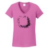 Ladies Heavy Cotton™ 100% Cotton V-Neck T-Shirt Thumbnail