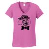Ladies Heavy Cotton™ 100% Cotton V-Neck T-Shirt Thumbnail