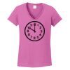 Ladies Heavy Cotton™ 100% Cotton V-Neck T-Shirt Thumbnail