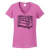 Ladies Heavy Cotton™ 100% Cotton V-Neck T-Shirt Thumbnail