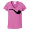 Ladies Heavy Cotton™ 100% Cotton V-Neck T-Shirt Thumbnail