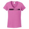 Ladies Heavy Cotton™ 100% Cotton V-Neck T-Shirt Thumbnail