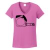 Ladies Heavy Cotton™ 100% Cotton V-Neck T-Shirt Thumbnail