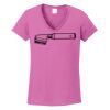 Ladies Heavy Cotton™ 100% Cotton V-Neck T-Shirt Thumbnail