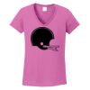 Ladies Heavy Cotton™ 100% Cotton V-Neck T-Shirt Thumbnail