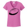 Ladies Heavy Cotton™ 100% Cotton V-Neck T-Shirt Thumbnail