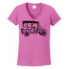 Ladies Heavy Cotton™ 100% Cotton V-Neck T-Shirt Thumbnail