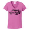 Ladies Heavy Cotton™ 100% Cotton V-Neck T-Shirt Thumbnail