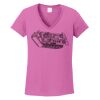 Ladies Heavy Cotton™ 100% Cotton V-Neck T-Shirt Thumbnail