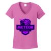 Ladies Heavy Cotton™ 100% Cotton V-Neck T-Shirt Thumbnail
