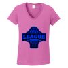 Ladies Heavy Cotton™ 100% Cotton V-Neck T-Shirt Thumbnail