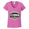 Ladies Heavy Cotton™ 100% Cotton V-Neck T-Shirt Thumbnail