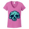 Ladies Heavy Cotton™ 100% Cotton V-Neck T-Shirt Thumbnail