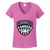 Ladies Heavy Cotton™ 100% Cotton V-Neck T-Shirt Thumbnail