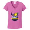 Ladies Heavy Cotton™ 100% Cotton V-Neck T-Shirt Thumbnail
