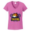 Ladies Heavy Cotton™ 100% Cotton V-Neck T-Shirt Thumbnail