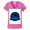 Ladies Heavy Cotton™ 100% Cotton V-Neck T-Shirt Thumbnail