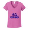 Ladies Heavy Cotton™ 100% Cotton V-Neck T-Shirt Thumbnail