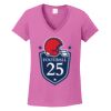 Ladies Heavy Cotton™ 100% Cotton V-Neck T-Shirt Thumbnail