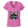 Ladies Heavy Cotton™ 100% Cotton V-Neck T-Shirt Thumbnail