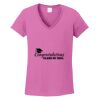 Ladies Heavy Cotton™ 100% Cotton V-Neck T-Shirt Thumbnail