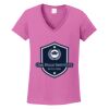 Ladies Heavy Cotton™ 100% Cotton V-Neck T-Shirt Thumbnail