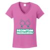 Ladies Heavy Cotton™ 100% Cotton V-Neck T-Shirt Thumbnail