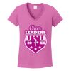 Ladies Heavy Cotton™ 100% Cotton V-Neck T-Shirt Thumbnail