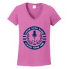 Ladies Heavy Cotton™ 100% Cotton V-Neck T-Shirt Thumbnail